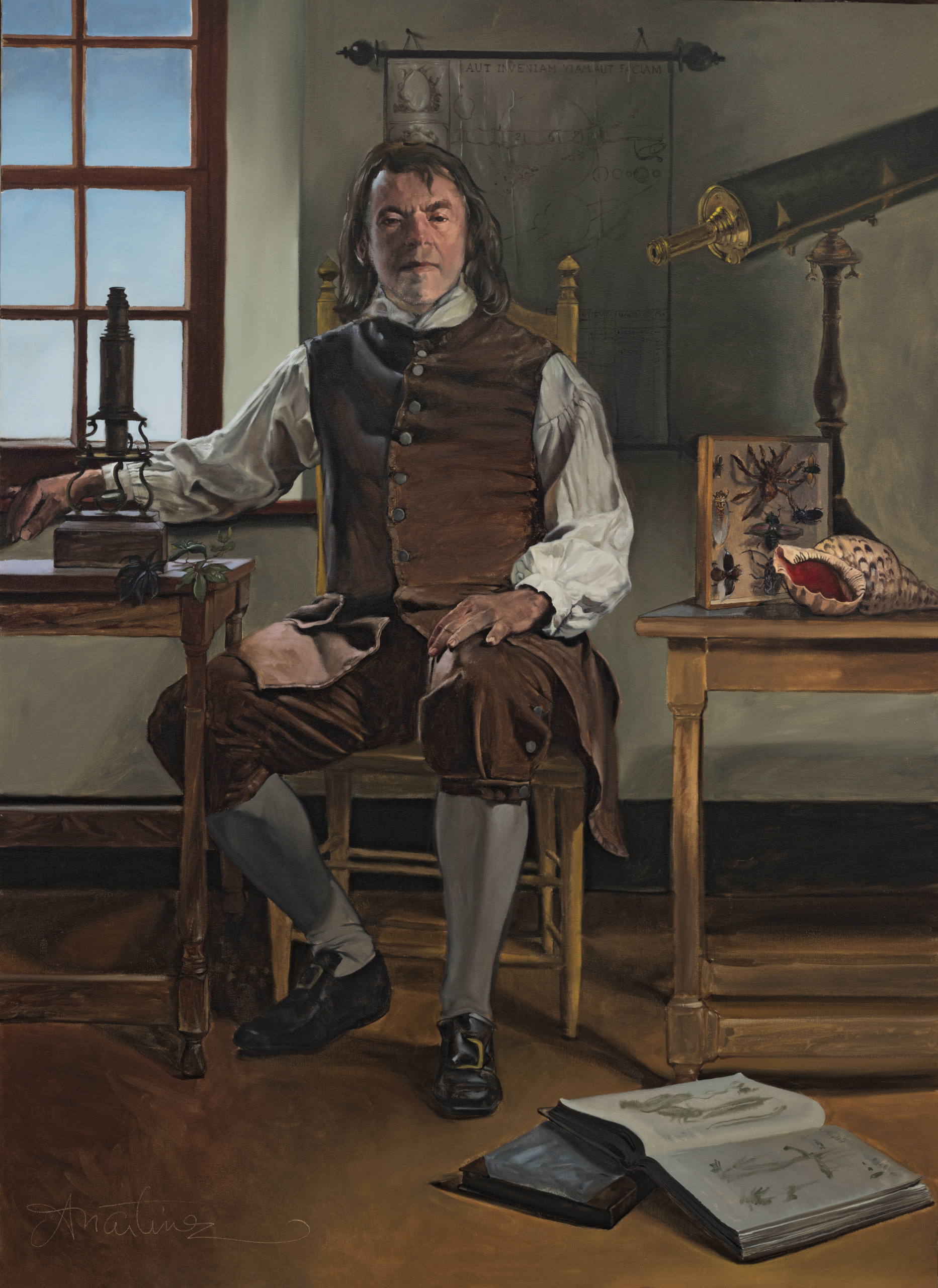 Adrian Martinez portrait of Humphry Marshall
